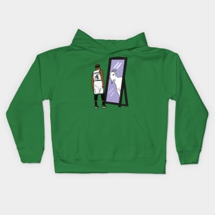 Isaiah Thomas Mirror GOAT Kids Hoodie